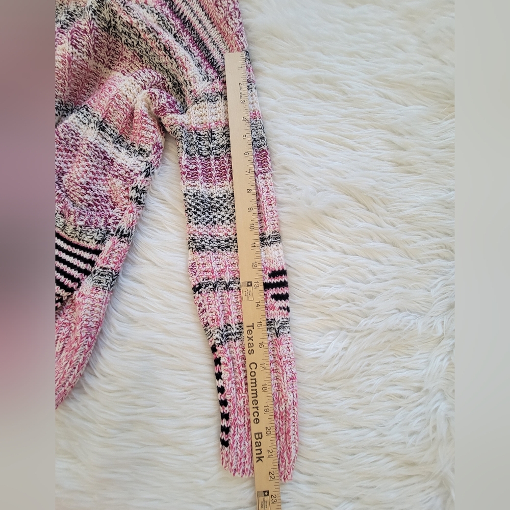 Sparrow Multicolor Patchwork Turtleneck Sweater - image 5